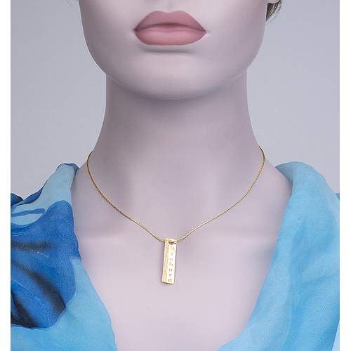 Gold or Platinum Plated Necklace
