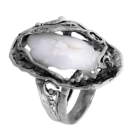 Серебряное кольцо "Афродита"