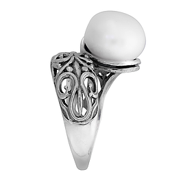 Silver Ring "Sea Bell"