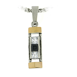 Silver and Gold Pendant