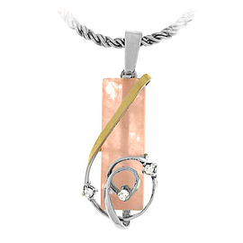 Silver and Gold Pendant