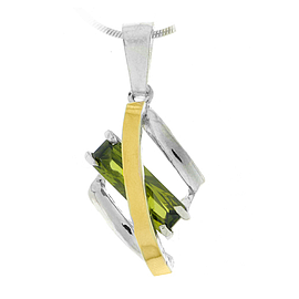 Silver and Gold Pendant