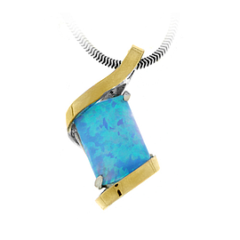 Silver and Gold Pendant