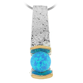 Silver and Gold Pendant