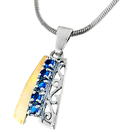 Silver and Gold Pendant