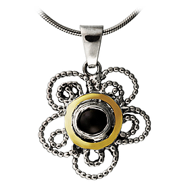 Silver and Gold Pendant