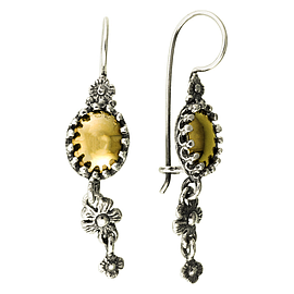 Silver and Gold Earrings