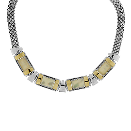 Silver and Gold Necklace