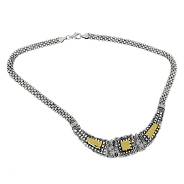 Silver and Gold Necklace