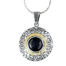 Silver and Gold Pendant