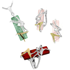 Silver and Gold Set