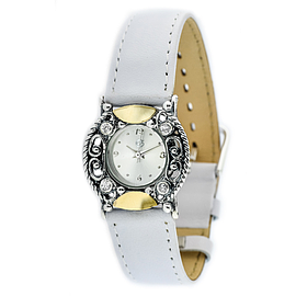 Silver and Gold Watch