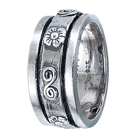 Silver Spinner Ring