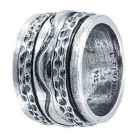 Silver Spinner Ring