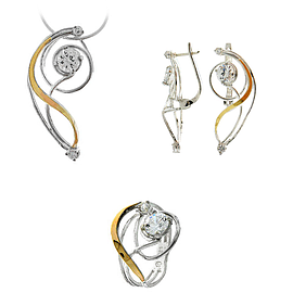Silver and Gold Set