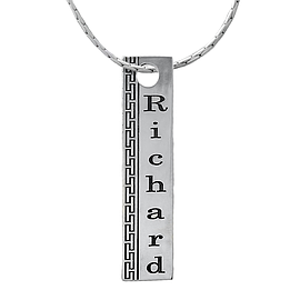 Silver Name Necklace