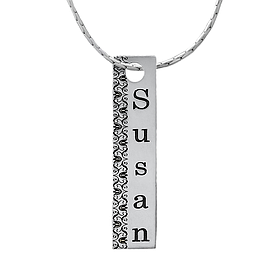 Silver Name Necklace