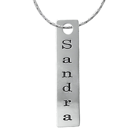 Silver Name Necklace