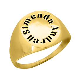 Gold or Platinum Plated Ring