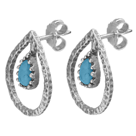 Серебряные серьги 