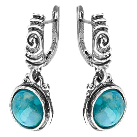 Серебряные серьги 