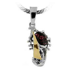 Silver and Gold Pendant