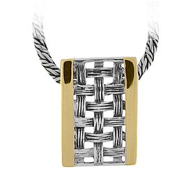 Silver and Gold Pendant