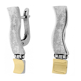 Silver and Gold Earrings
