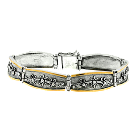 Silver and Gold Bracelet