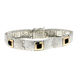 Silver and Gold Bracelet