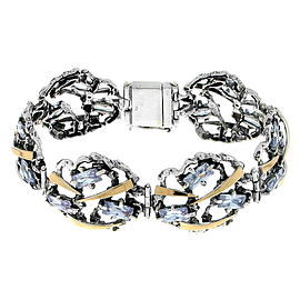 Silver and Gold Bracelet