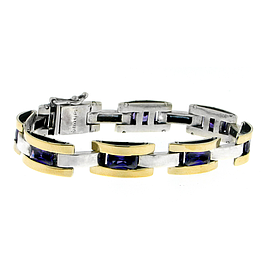 Silver and Gold Bracelet