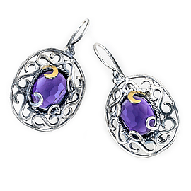 Silver and Gold Earrings
