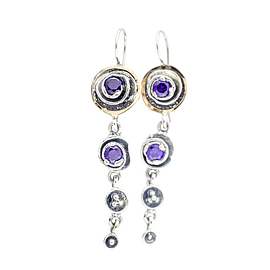 Silver and Gold Earrings