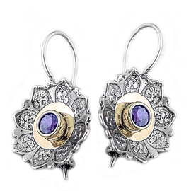 Silver and Gold Earrings