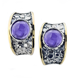 Silver and Gold Earrings