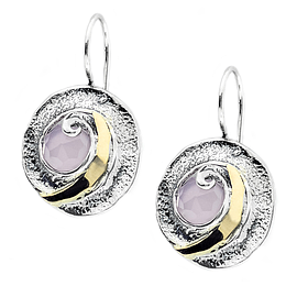 Silver and Gold Earrings