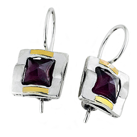 Silver and Gold Earrings