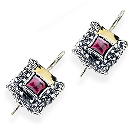 Silver and Gold Earrings