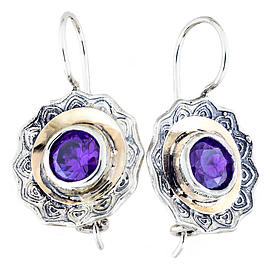 Silver and Gold Earrings
