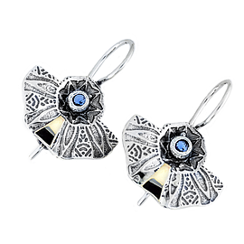 Silver and Gold Earrings
