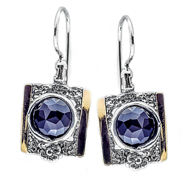 Silver and Gold Earrings