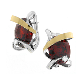 Silver and Gold Earrings