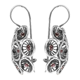 Серебряные серьги 