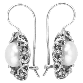 Серебряные серьги 