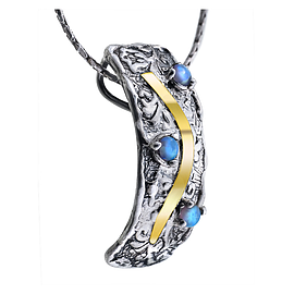 Silver and Gold Pendant