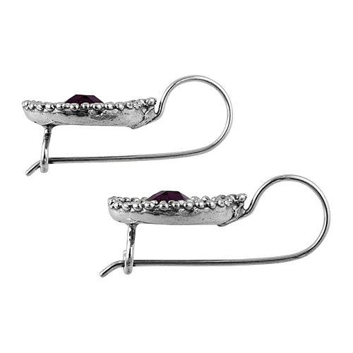 Silver earrings A31067