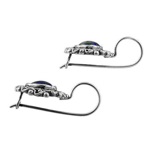 Silver earrings