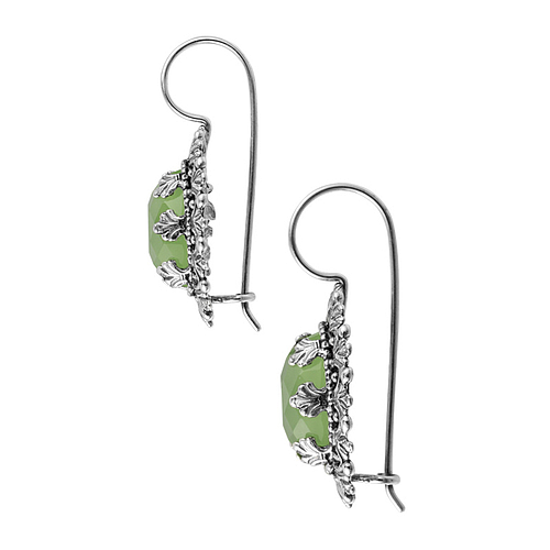 Silver earrings