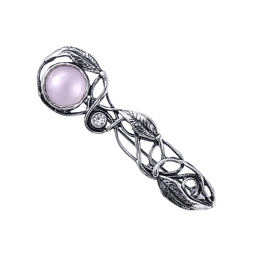 Silver brooch